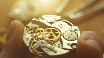 Watchmaker's workshop, mechanical watch repair