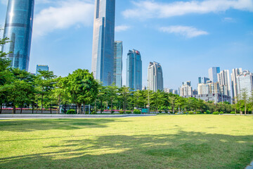 Fototapeta premium Guangzhou City Scenery, China