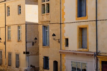 Fototapeta na wymiar Street in Montpellier, France