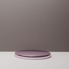 3d render, Archway, Cosmetic background for product presentation, fashion product interior