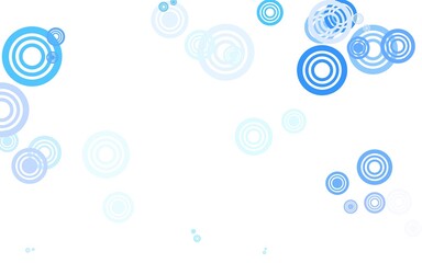 Light BLUE vector backdrop with dots.