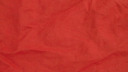 Background - red linen cloth