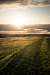 Grass valley in France