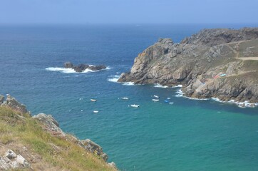 Port de la Pointe du Van,  Finistère, Bretagne, France