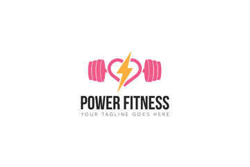 fitness logo, gym icon, symbol vector illustration design template