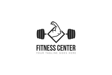 fitness logo, gym icon, symbol vector illustration design template