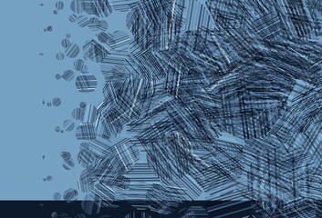 Light BLUE vector layout with circle shapes.