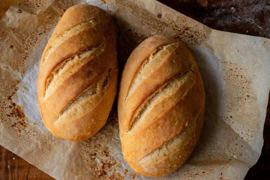 French loaf batard