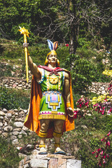 Obraz premium statue of Inca