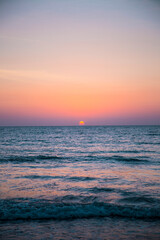 Atardecer Cartagena. Colombia