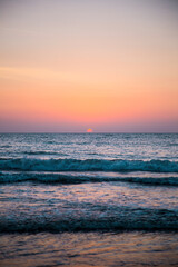 Atardecer Cartagena. Colombia