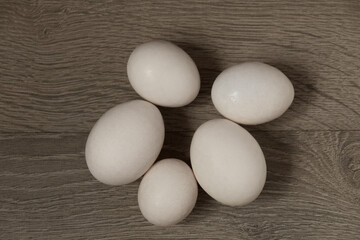 eggs on the table