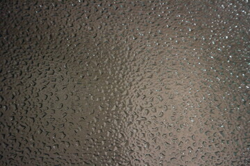 water drops on the window