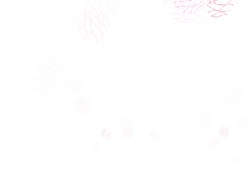 Light Purple vector template with circles, lines.