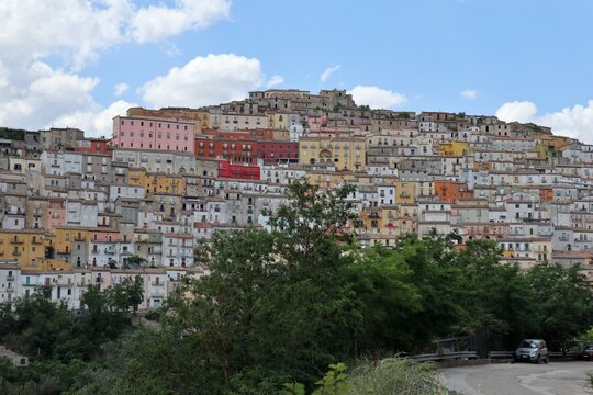 Calitri - Panorama del centro storico