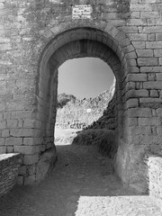 ruins of an old castle