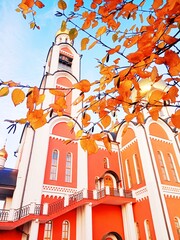 vector illustration of a church