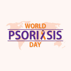 world psoriasis day poster