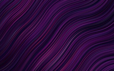 Dark Pink vector background with curved circles. A vague circumflex abstract illustration with gradient. Textured wave pattern for backgrounds.