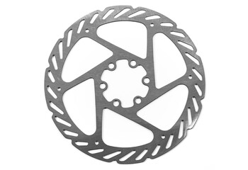 mountain bike, disk brake on the white background