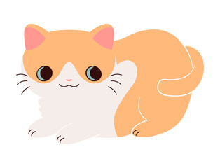 Cat Cartoon Clipart Design
