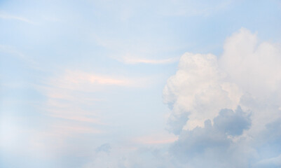 Cloudscapes with blue sky