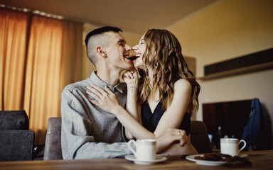 Pregnancy , young family concept