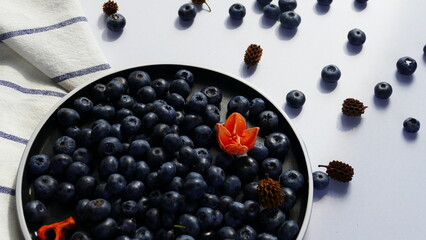blueberry fresh and tasty, healthy food, still-life with fresh blueberry, close-up berrys