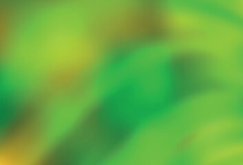 Light Green, Yellow vector abstract blurred background.