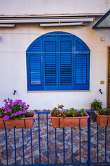 Fototapeta na wymiar Characteristic house in the Amalfi coast, Italy, Europe