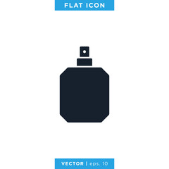 Perfume Icon Vector Design Template.