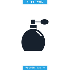 Perfume Icon Vector Design Template.