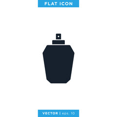 Perfume Icon Vector Design Template.