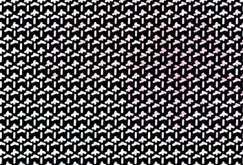 Dark Pink, Yellow vector template with repeated sticks.