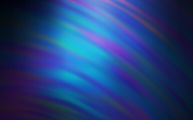 Dark Pink, Blue vector layout with bent lines. Geometric illustration in abstract style with gradient.  A completely new template for your design.