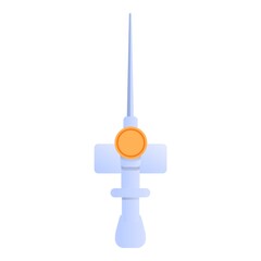 Bladder catheter icon. Cartoon of bladder catheter vector icon for web design isolated on white background