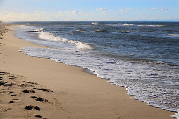 Landscape at the beach of Sylt, Germany, Europe