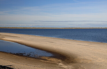 Landscape at the beach of Sylt, Germany, Europe
