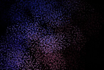 Dark Pink, Blue vector template with repeated sticks.