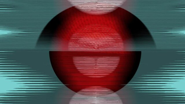 Abstract Background Flickering Circular Pattern 26