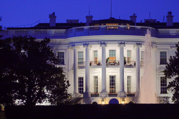 Residence of the President of the United States. Oval Office. Th