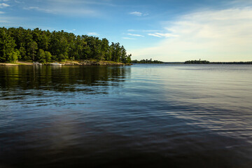 The shores of Lake Kabetogama in Voyageurs National Park, Minnesota