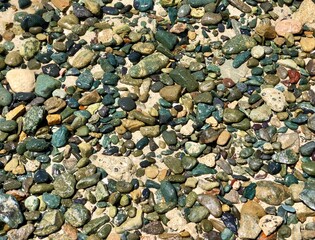 Rocks on the beach