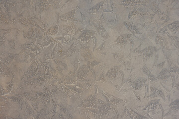 Texture of decorative plaster with a relief.  Abstract. Close-up.