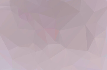 Obraz premium Light pink polygonal design pattern