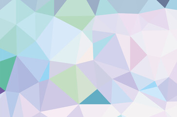 Obraz premium Abstract blue vivid triangle geometrical background, vector Illustration