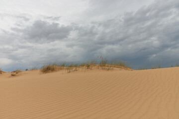 sand dunes and sky