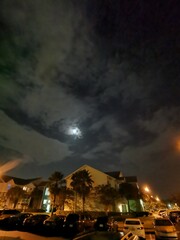Fototapeta premium Fotos de noche con la luna