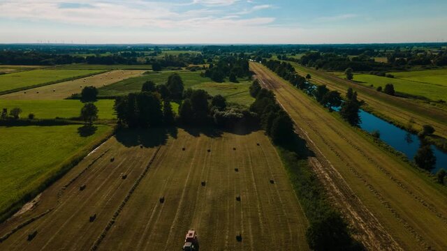 Ilmenau, Oldershausen Aerial Timelapse, 500 Bilder