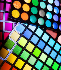 make-up collection close up